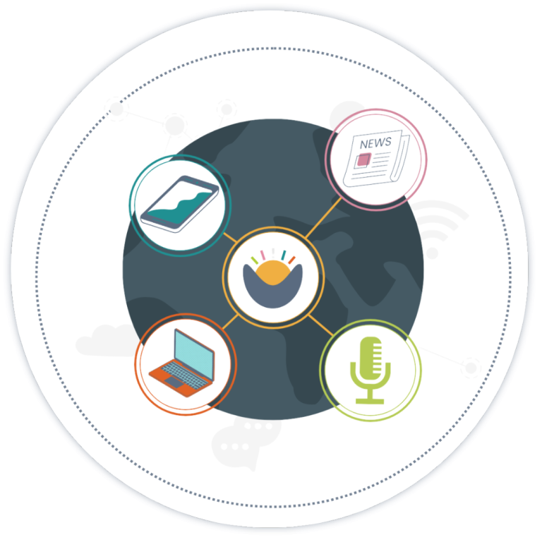 newsroom illustration