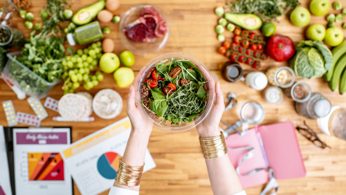 registered dietitian with meal plan