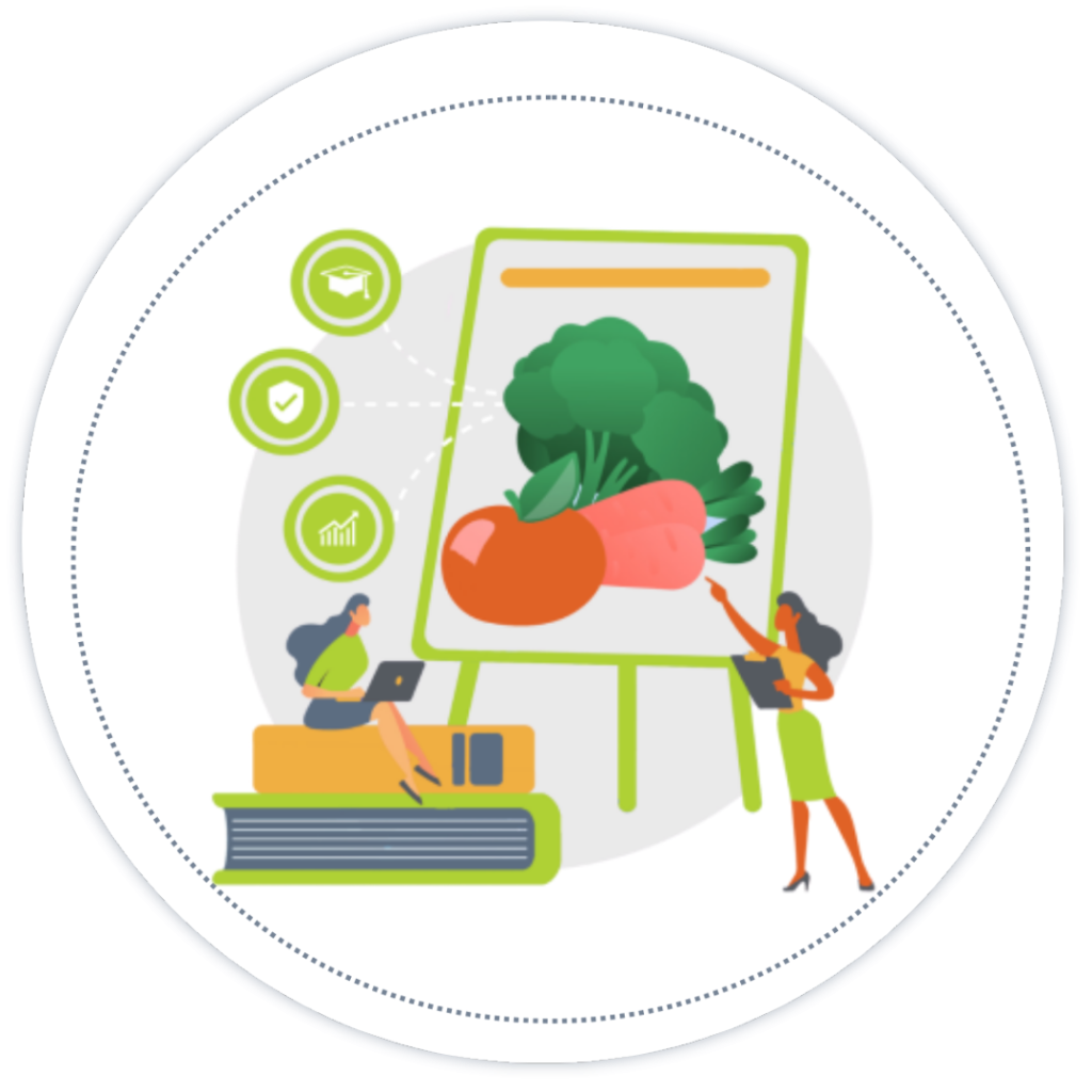 Registered Dietitian with Client