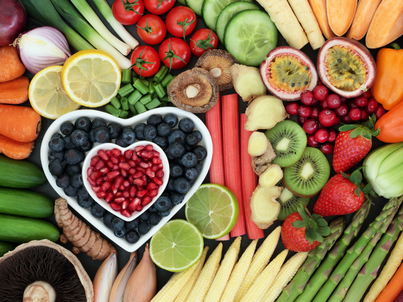fruits and veggies