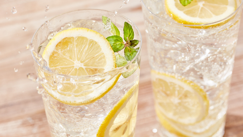 lemon water