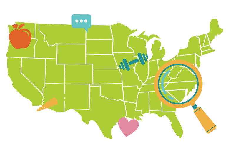 Map of United States