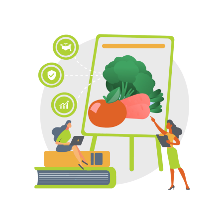 Registered Dietitian with client